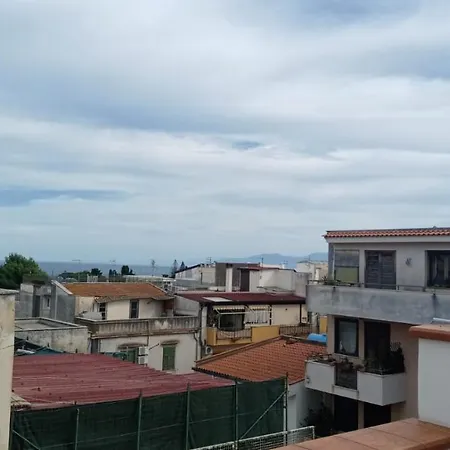La Terrazza Solarium, In Pieno Centro 60m Dalla Stazione Ferroviaria 700m Dal Mare Santa Flavia